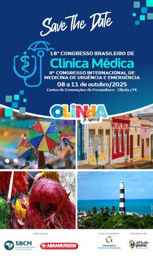 Olinda-PE será sede do 18º Congresso Brasileiro de Clínica Médica em 2025 